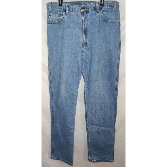 Vintage 90s Levi's 540 Relaxed Fit Jeans Mens Size 38x34 Made In USA Brown Tab ( - Picture 1 of 8
